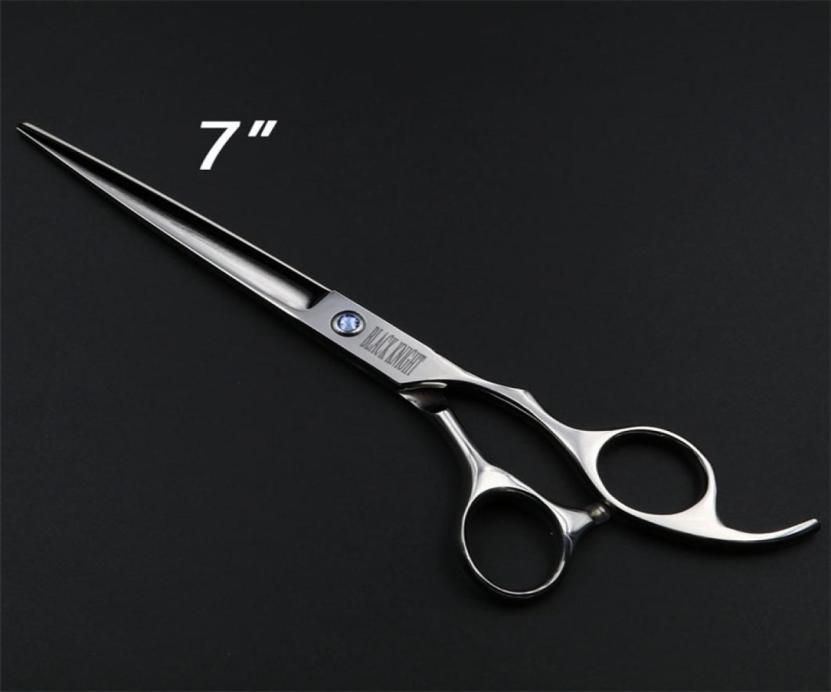 

7 inch Professional Hair Cutting Scissors hairdressing Barber Salon Pet dog grooming Shears BK035 2202223380440