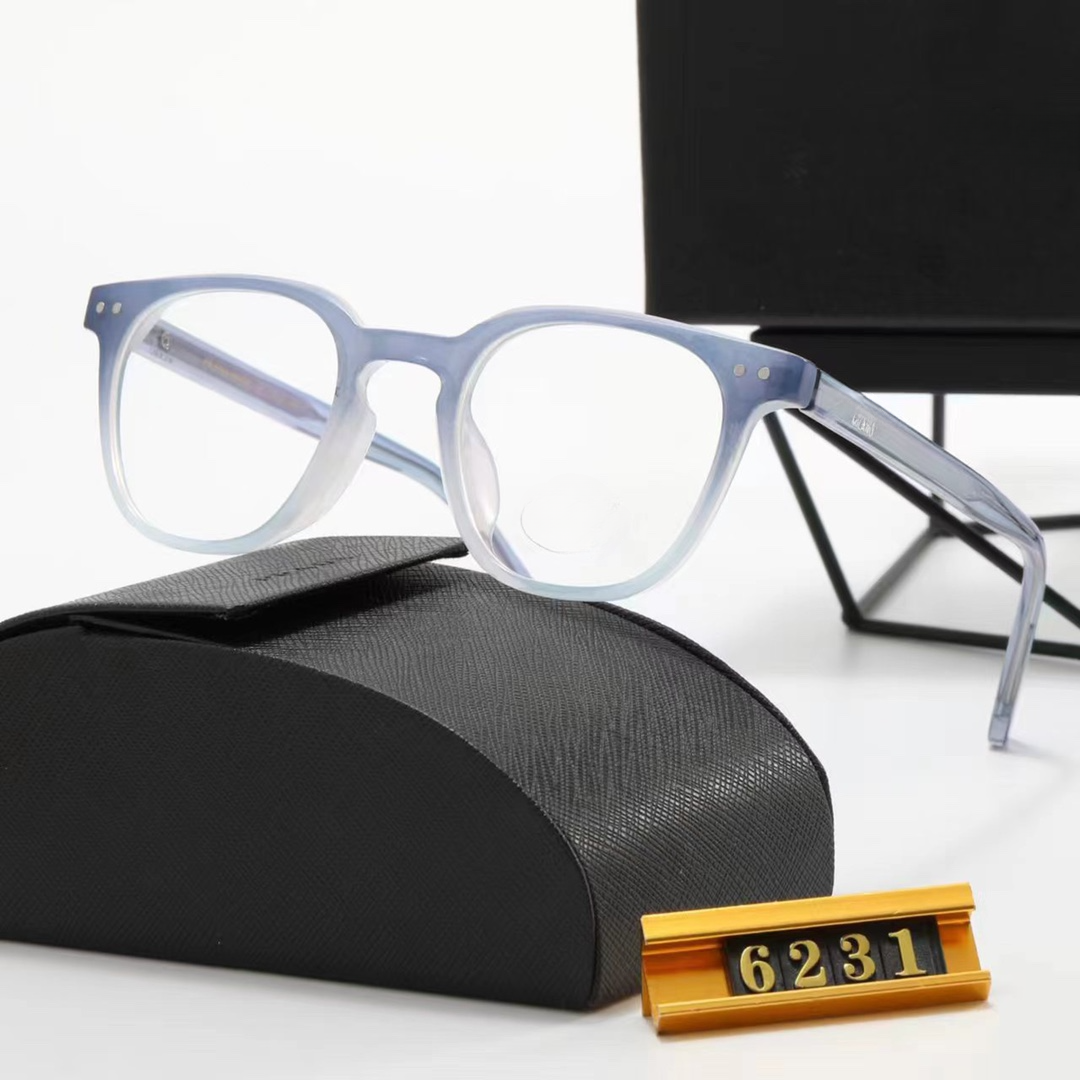 

PRADE 6231 1:1 Imitation with box optical frames Polarized sunglasses UV400 Photochromic plank resin lenses Sun protection Driving Travel Sports