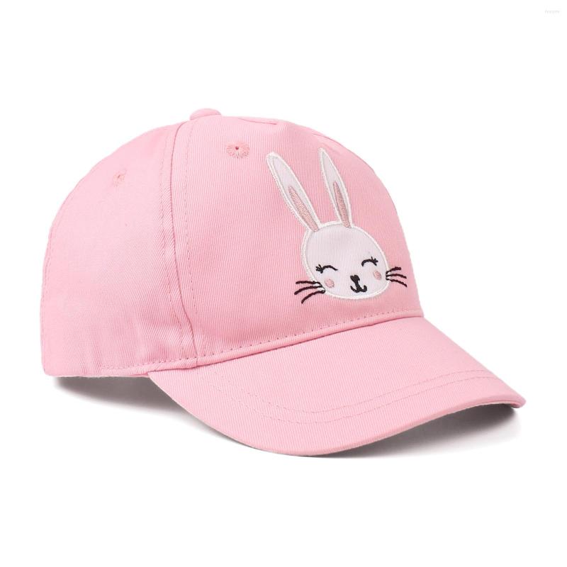 

Hats Kids Sun Hat For Girls Summer Baseball Cap Embroidered Spring Baby Boys Cartoon Peaked Caps Children, Rosered rabbit