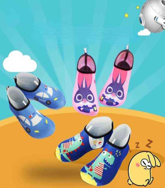 

Children Outdoor Beach Swimming Shoes Water Shoes Barefoot QuickDry Aqua Yoga Socks Boys Girls Animal Soft Diving Wading Shoes 214868214