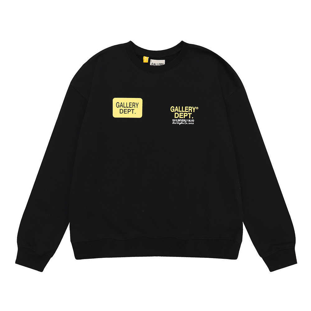 

American fashion Los Angeles Limited letter printed Terry round neck sweater men's and women's Pullover