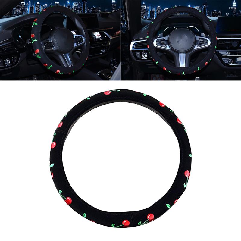 

Steering Wheel Covers Car Decoration Cover Set Women Volantes Para Mujer Auto