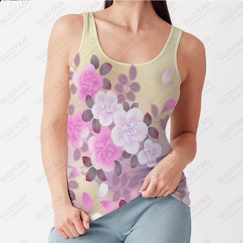 

Women' Tanks 2023 Selling Fashion Women' Sleeveless Tank Top 3D Printing Summer Slim Fit And Breathable Large, Pm1557bxyl