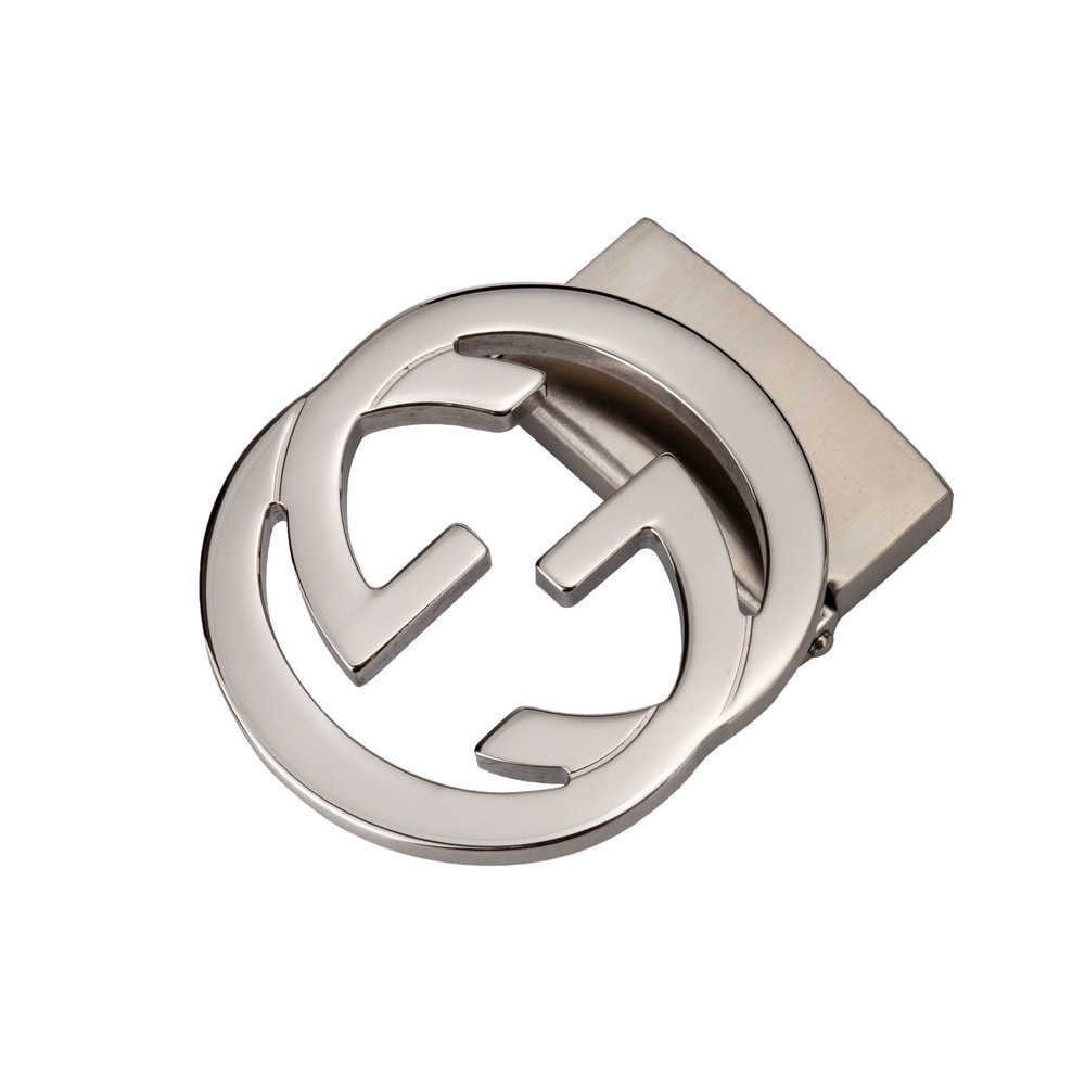 

304 Stainless Steel Tail Clip Smooth Buckle, Male Belt Anti Allergic and Wear-resistant Head 3.5cm/3.8cml31m