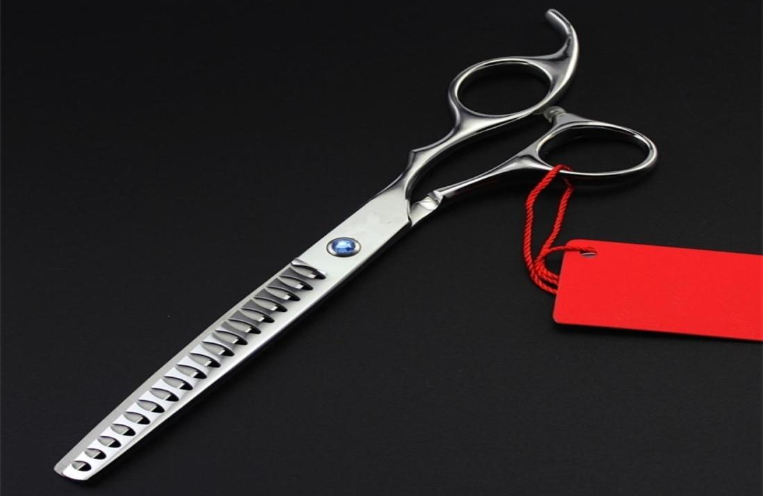 

Professional 440c 7 inch dog hair clipper pet scissors grooming shears cat thinning barber dressing 2202229933551