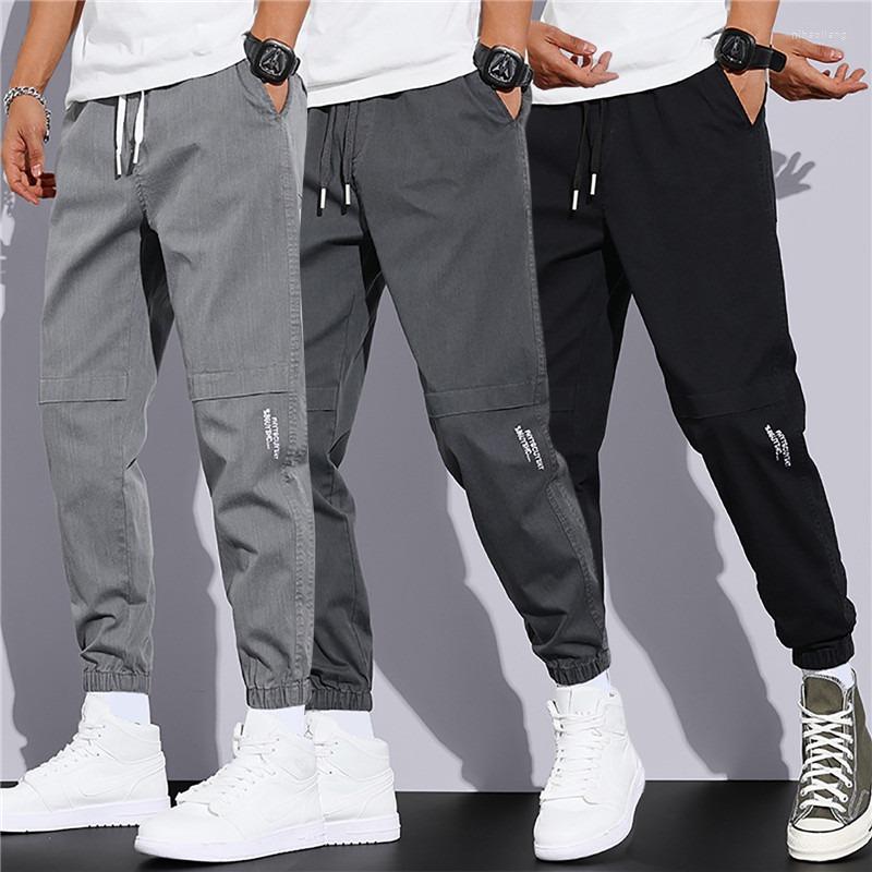 

Men's Pants 2023 Mid Waist Stylish Drawstring Design Men Trouser Polyester Overalls Thermal For Dating Cargo Pocket, Shorts