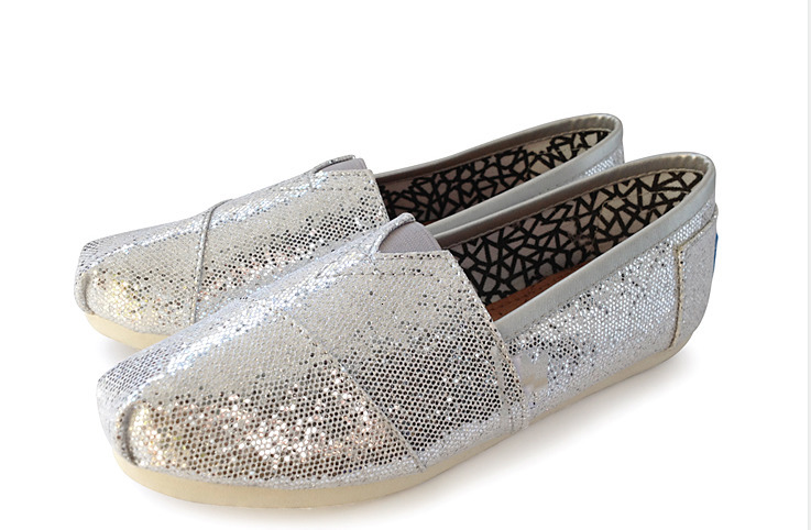 

Dress Shoes STG S Summer Unisex Comfortable shoes Shining women's lazy Casual Sequin Loafers 230509
