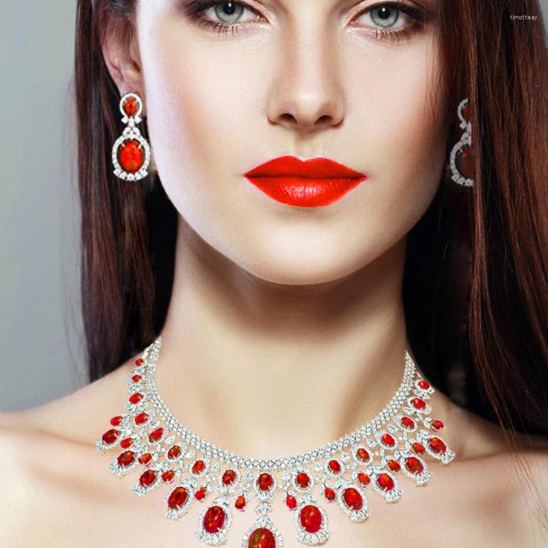 

Necklace Earrings Set Kellybola Gorgeous Luxury 4PCS Big Green Bangle Ring Jewelry For Women Bridal Wedding Party 2023, Picture shown