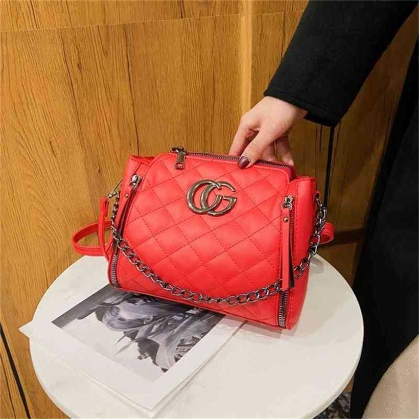 

Handbag Designer Style 2023 version The is same the embroidered thread Lingge hair broadcast, White13