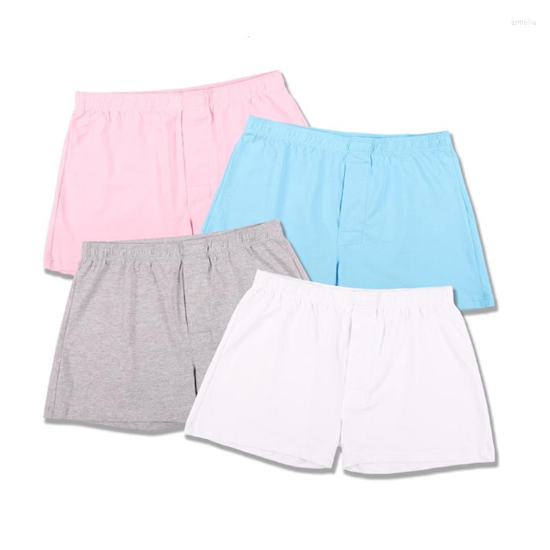 

Underpants 4PCS/Lots Cotton Underwear Men Boxer Shorts Breathable Pajama Sleepwear Loungewear Trunks Boxershorts Panties 4XL, 4pcs 2