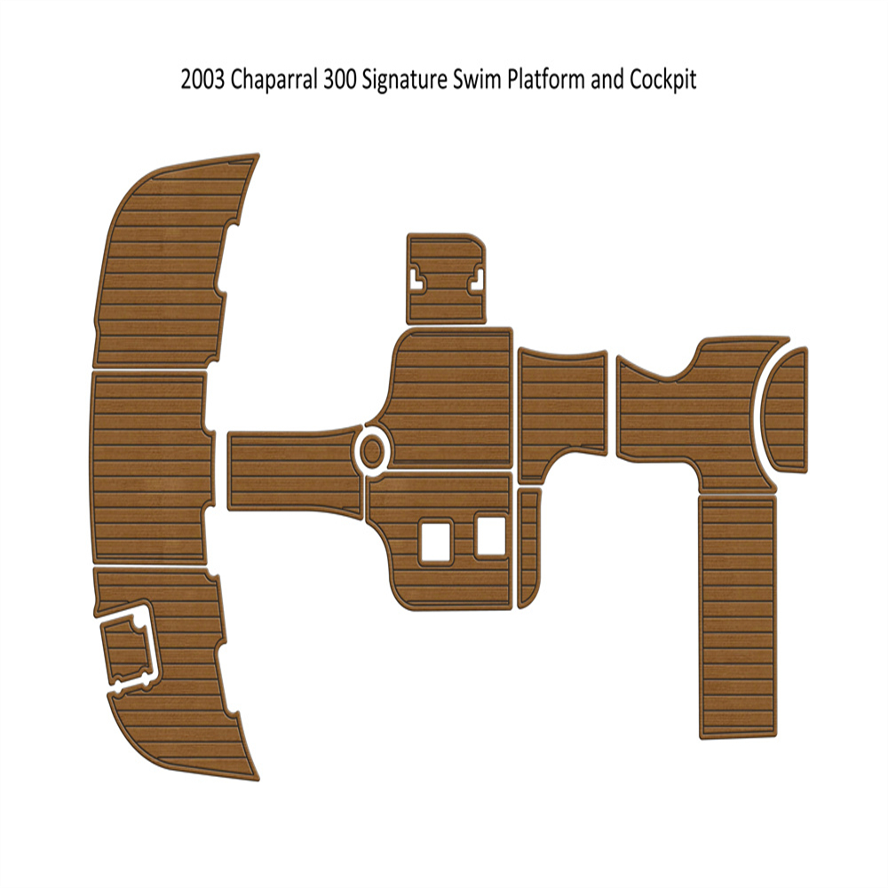 

2004 Chaparral 330 Signature Swim Platform Cockpit Boat EVA Foam Deck Floor Pad