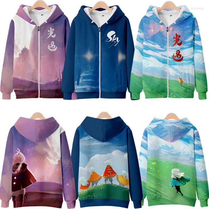 

Men's Hoodies In Sky Children Of The Light 3D Print Zip Up Women/Men Hoodie Sweatshirt Streetwear Cosplay Zipper Hooded Jacket Outerwear, 013