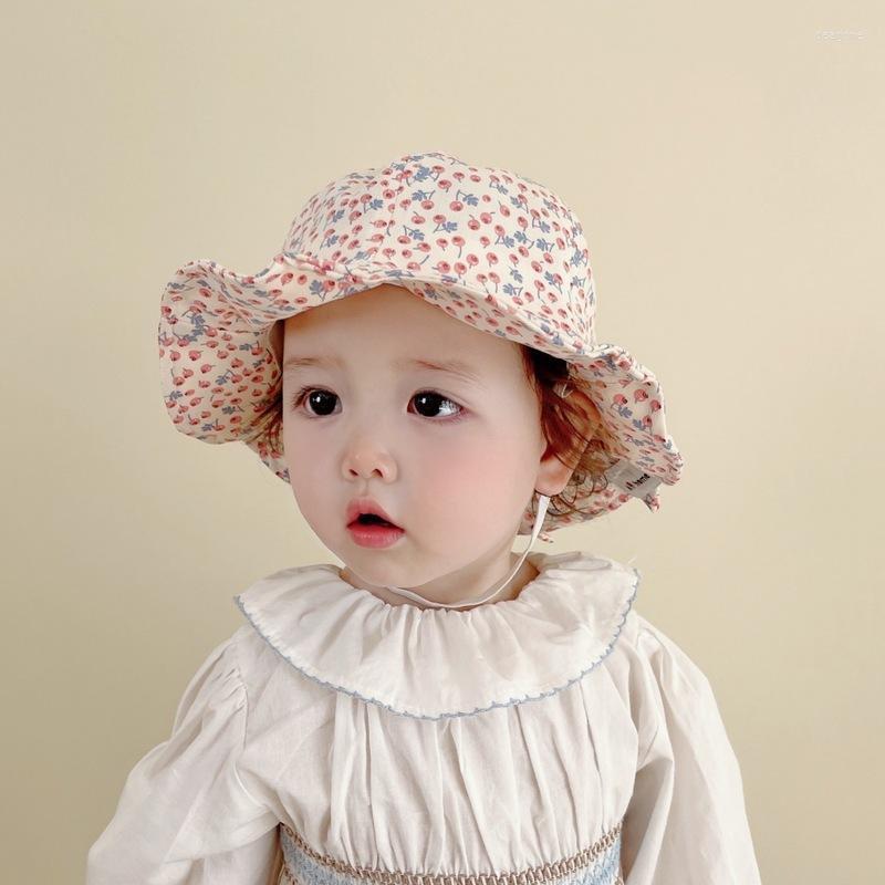 

Hats Baby Cute Super Fisherman Hat Spring And Autumn Thin Girl Princess Sun Visor Children Travel Way Ah, Yellow