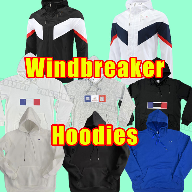 

2022 2023 2024 BENZEMA MBAPPE GRIEZMANN soccer tracksuits French KANTE POGBA KOUNDE GIROUD GUENDOUZI Kimpembe 22 23 24 PAVARO long sleeve hoodies windbreaker, As shown