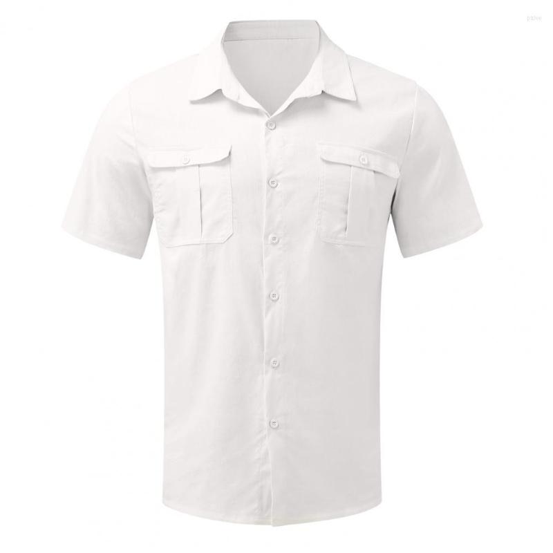 

Men's Casual Shirts Chic Summer Shirt Cardigan Keep Cooling Quick Dry Top, Black