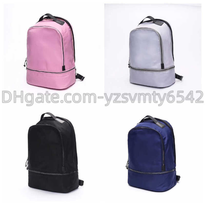 

Backpack lu lu Yoga Backpacks Travel Outdoor Sports lemon Bags Teenager School 4 Colors, Blue