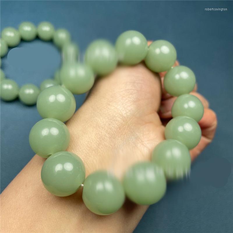 

Charm Bracelets 1pcs Handmade Chinese Style Round Bead Bracelet Jewelry Daily Decor Accessories Jewellery Women Girl Birthday Gift
