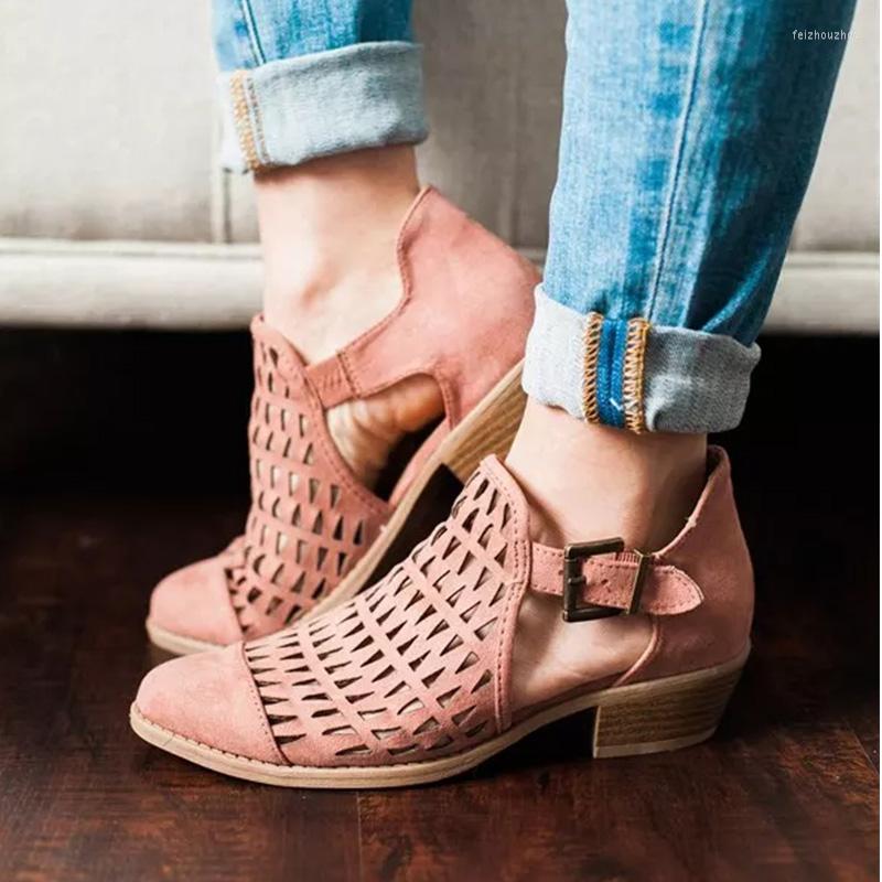 

Dress Shoes 2023 Women's Pumps High Heels 3cm Sexy Casual Female Leisure Sandals Fashion Thick Walking For Women, Pink