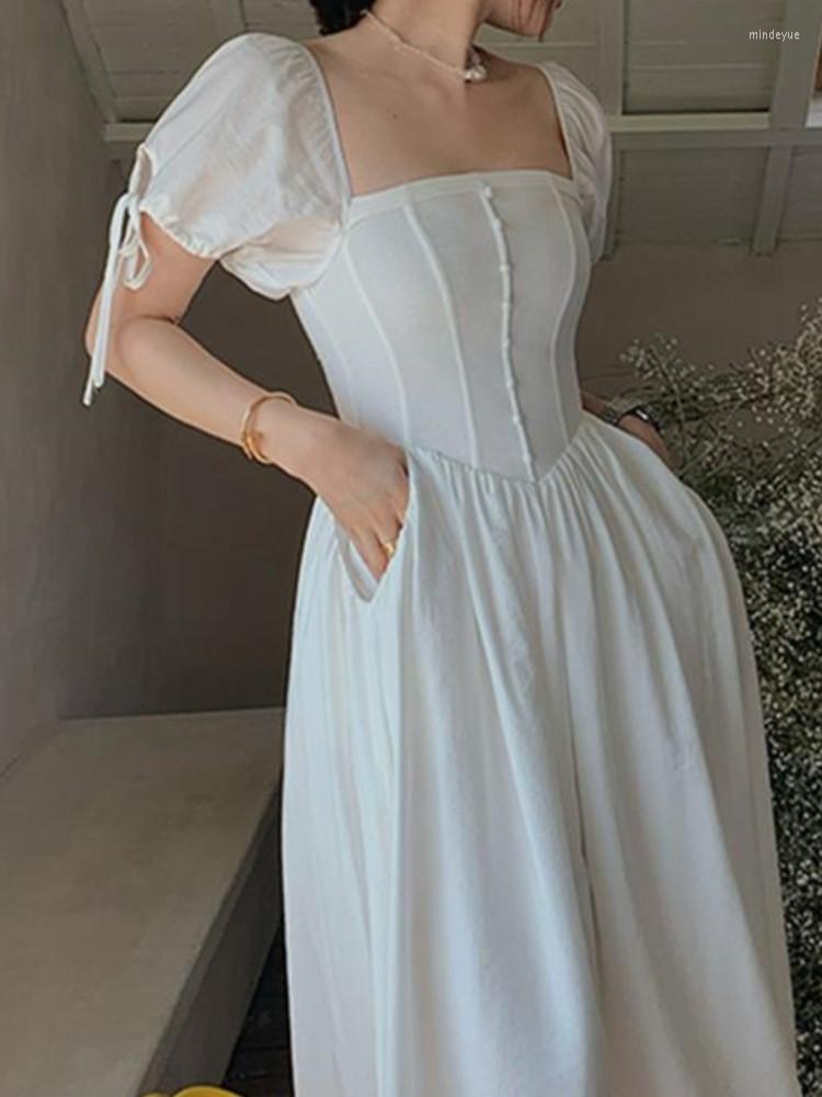 

Party Dresses Summer Women Elegent Midi White Dress Female Fashion Slim A Line Prom Wedding Black Vestidos Ladies Clothes Robe