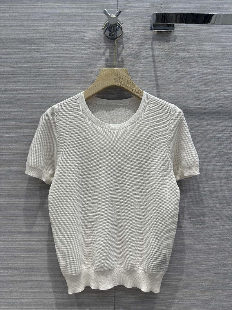 

Women' T Shirts 2023 Womens Fashion Short-sleeved Casual Knitted Top 0416