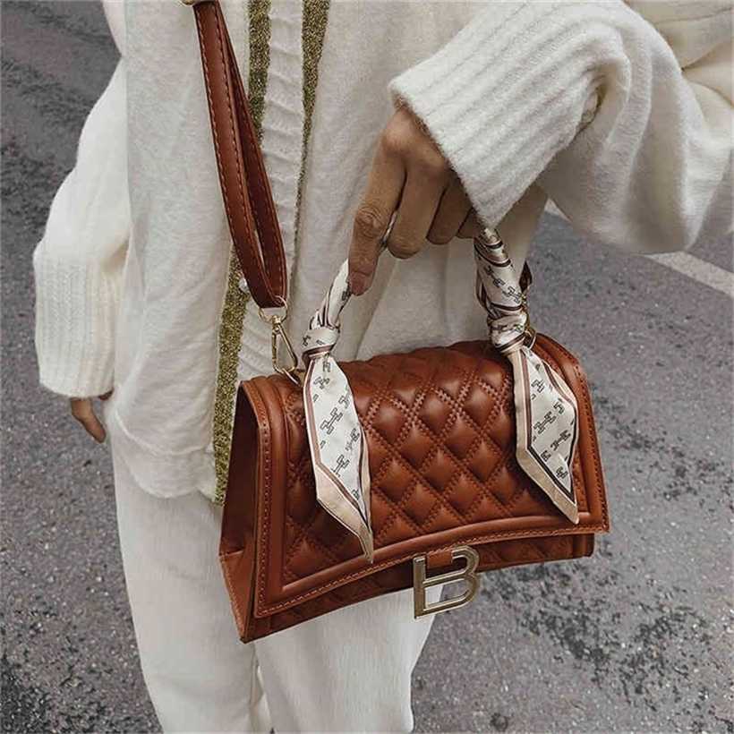 

Handbag Designer Style 2023 version style Silk Scarf portable oblique cross, White12