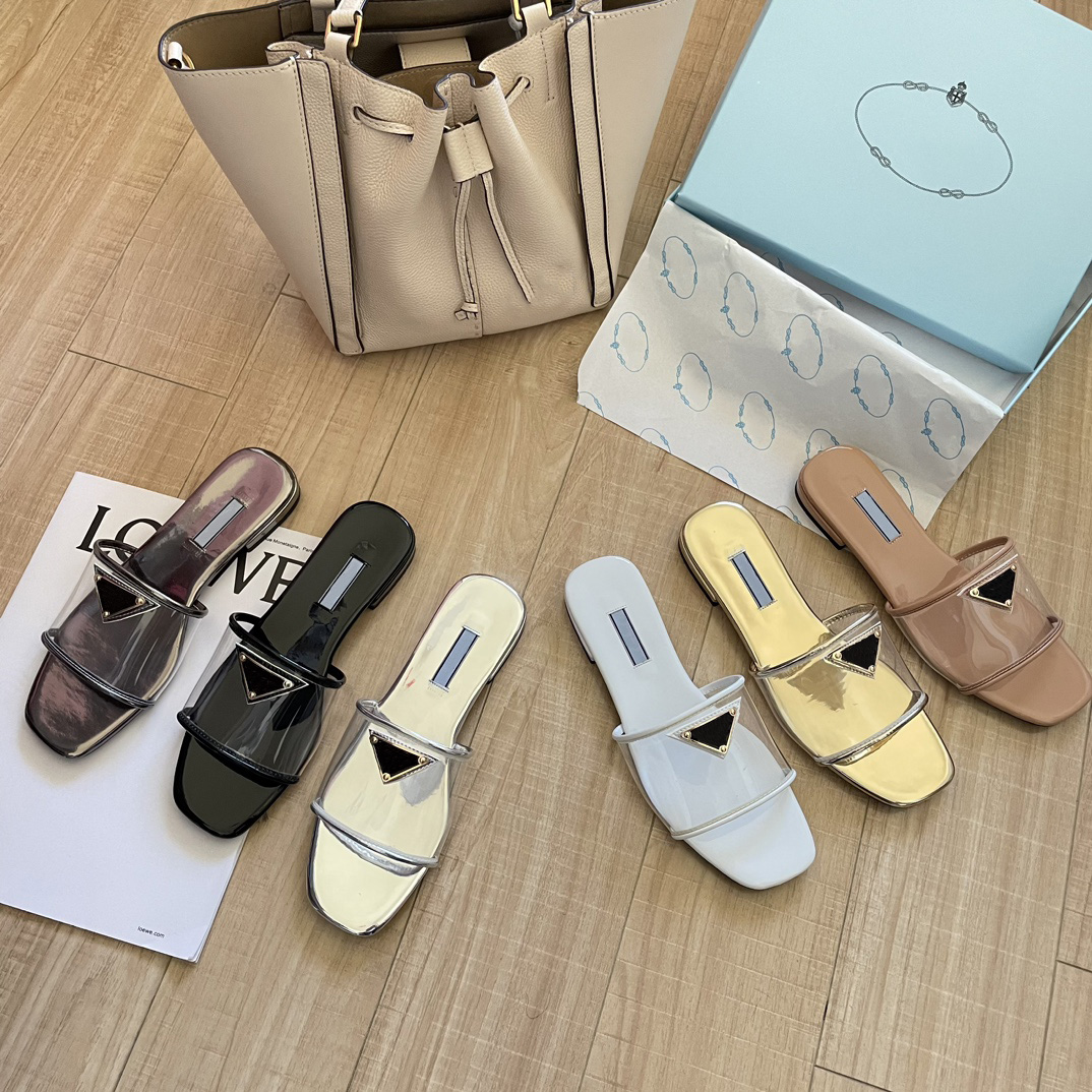 

Designers Pool Pillow Mules Women Sandals Sunset Flat Comfort Mules Padded Front Strap Slippers Fashionable Easy-to-wear Style Slides new, #6