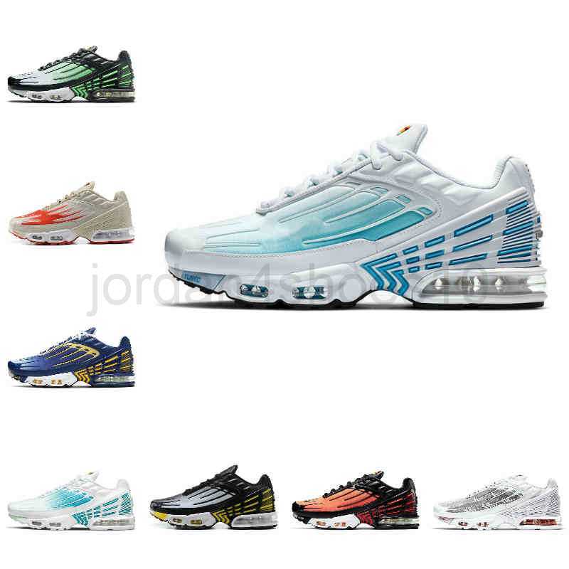 

Top Quality Tn Plus 3 Tuned III 3s Men Sports Shoes Smoke Grey Lemon Venom Wolf Grey Triple White Deep Royal Hyper Violet Blud Void Black Pimento Trainer Sneakers 2.5, Plus3008