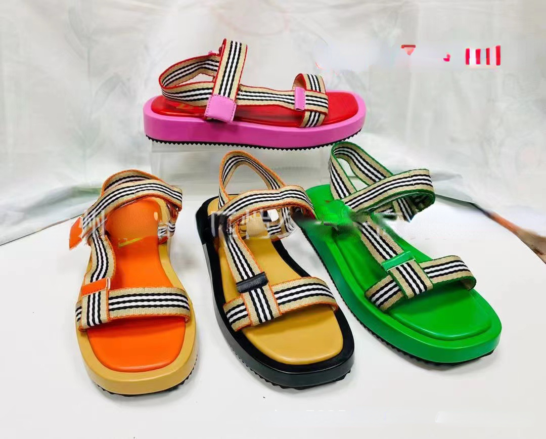 

Summer New Foreign Trade Flat for Outdoors Beach Sandals Women 43 Women's Large Size Sandals