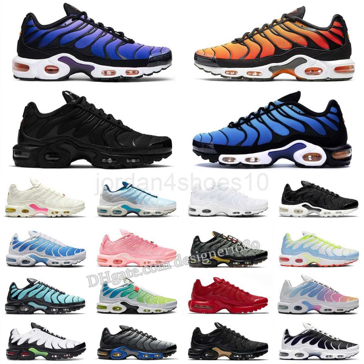 

within 3 days ship out tn plus casual shoes mens black White Sustainable Neon Green Hyper Pastel blue Burgundy Oreo women Breathable sneakers trainers outdoor 2.5, Black gold