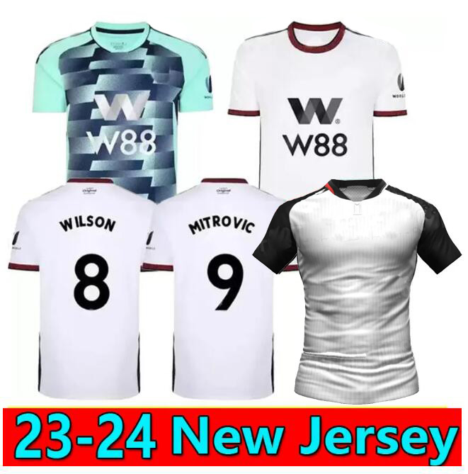 

2023 2024 KEBANO Mitrovic soccer jerseys 23 24 Home away CAIRNEY WILSON MUNIZ J. Palhinha ROBINSON men kids kit football shirt shirts Uniform tops