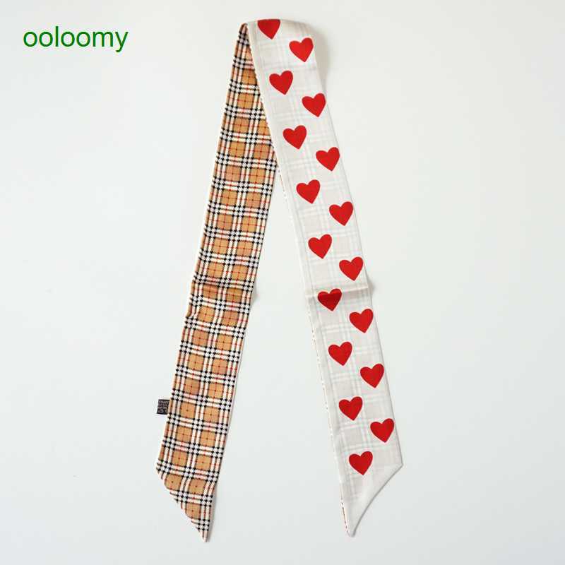 

Hemres Designer Cravat 40 Options of Silk Ribbons Twill Straps Versatile Mulberry Decorative TNN2