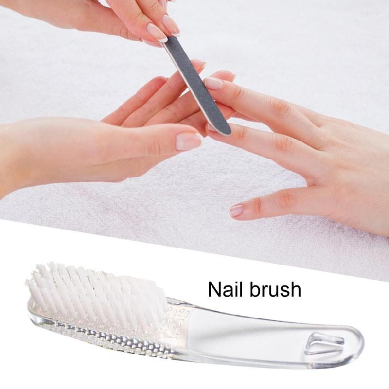 

Nail Brushes Top Cleaning Brush Art Plastic Soft Remove Dust Finger Care UV Gel Manicure Pedicure Tool Makeup Scrubbing