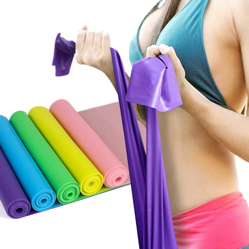 

Resistance Bands Latex Elastic Exercise Band Fitness Equipment Strength Training Workout Sport Pilates