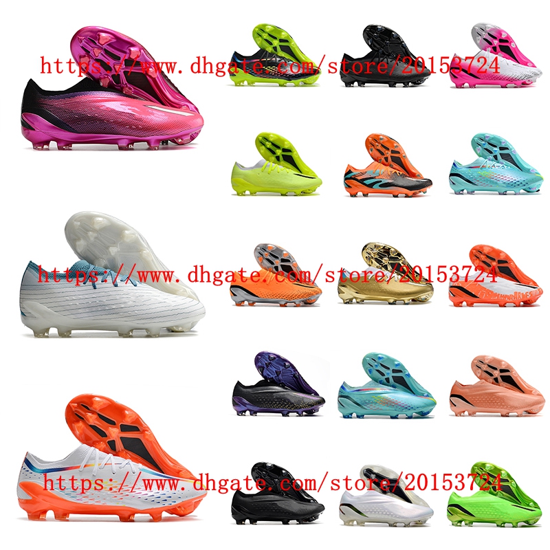

X Speedportal FG mens soccer shoes 2023 cleats outdoor football boots Trainers Leather scarpe da calcio, As picture 1