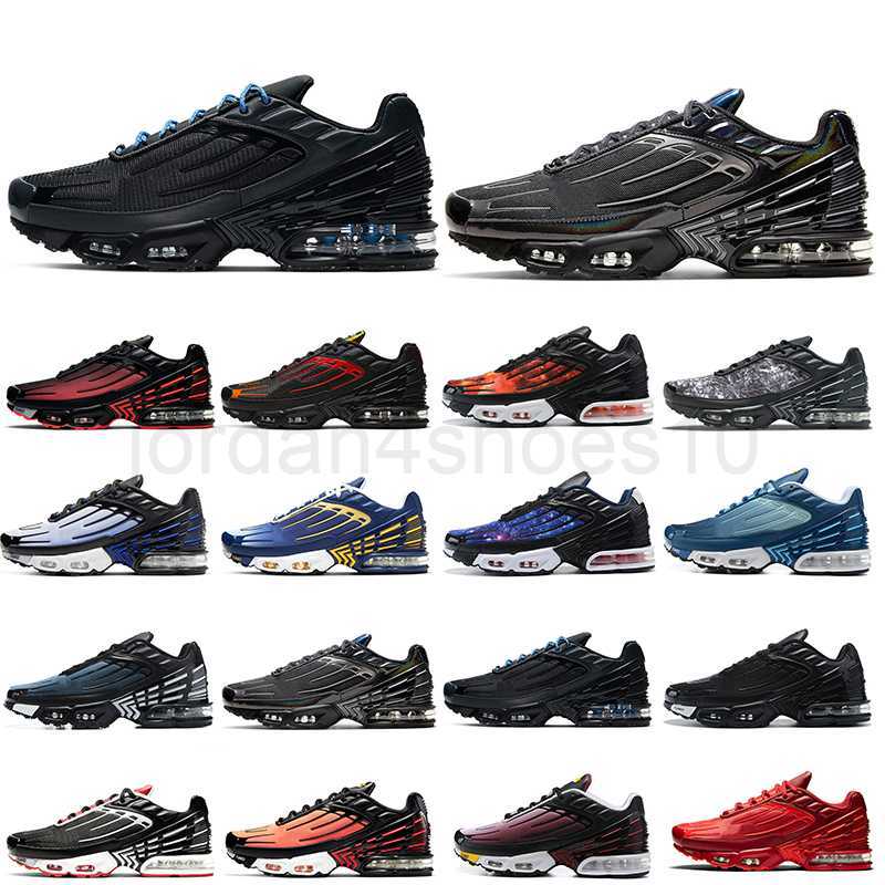 

2022 Newest TN Plus 3 Tuned Running Shoes Mens Silver Red Purple Nebula Hyper Blue Crimson Volt Glow Red Graphic Prints Trainers Sports Sneakers 2.5, Dark blue