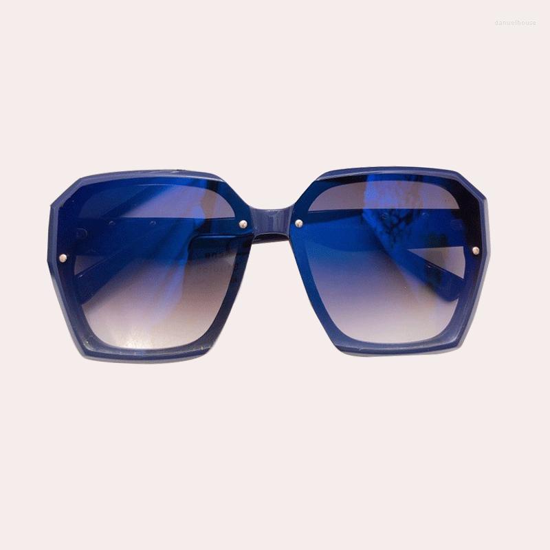

Sunglasses 2023 Acetate Classic Vintage Women Oversized Square Frame Designer Female Glasses Shades Oculos