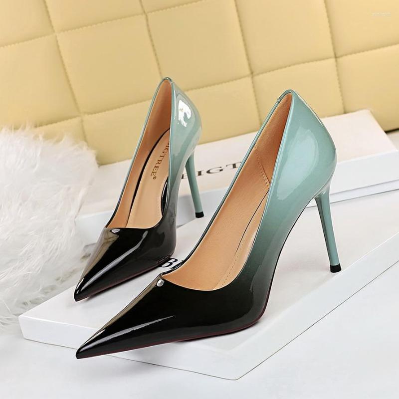 

Dress Shoes BIGTREE High Heels Women Pumps Pointed Toe Party Female Stiletto Sexy Ladies, Khaki 7cm