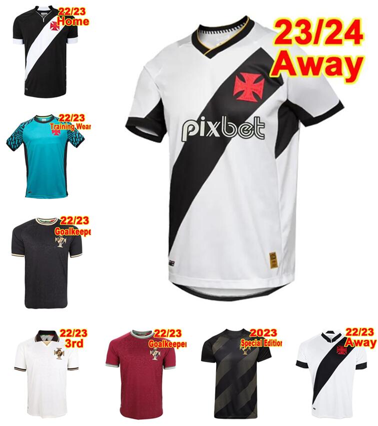 

23 24 Vasco Da Gama Mens Soccer Jerseys 22 23 RANIEL G. PEC JUNINHO GETULIO Home Away 3rd Goalkeeper Training Wear Special Edition Shirt Short Sleeves Adult Uniforms, Laiqie 22-23 home