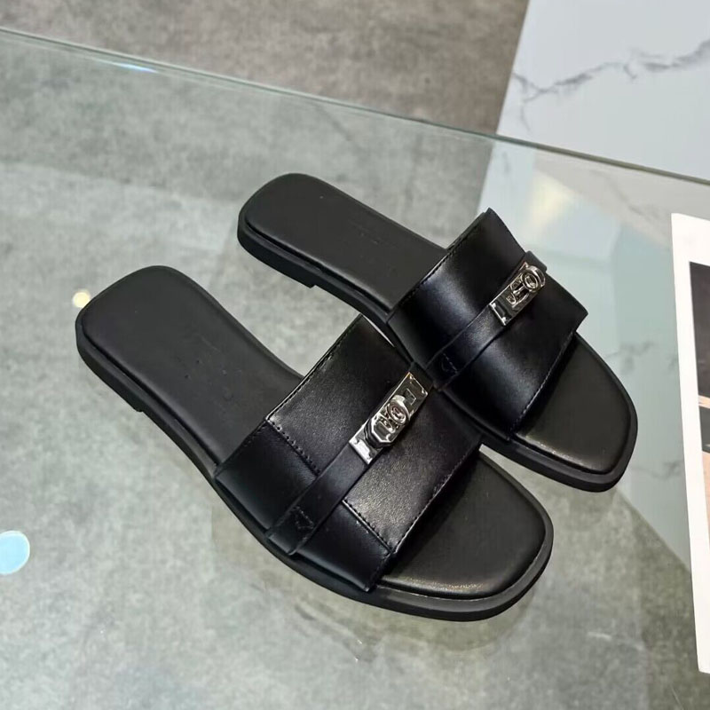 

Women Summer Sandals Designer Beautiful and Comfortable Flat Shoes Fashion Party Beach Slippers, White