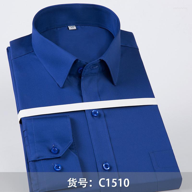 

Men's Casual Shirts Striped Shirt Men Dress Long Sleeve Fashion, Blue