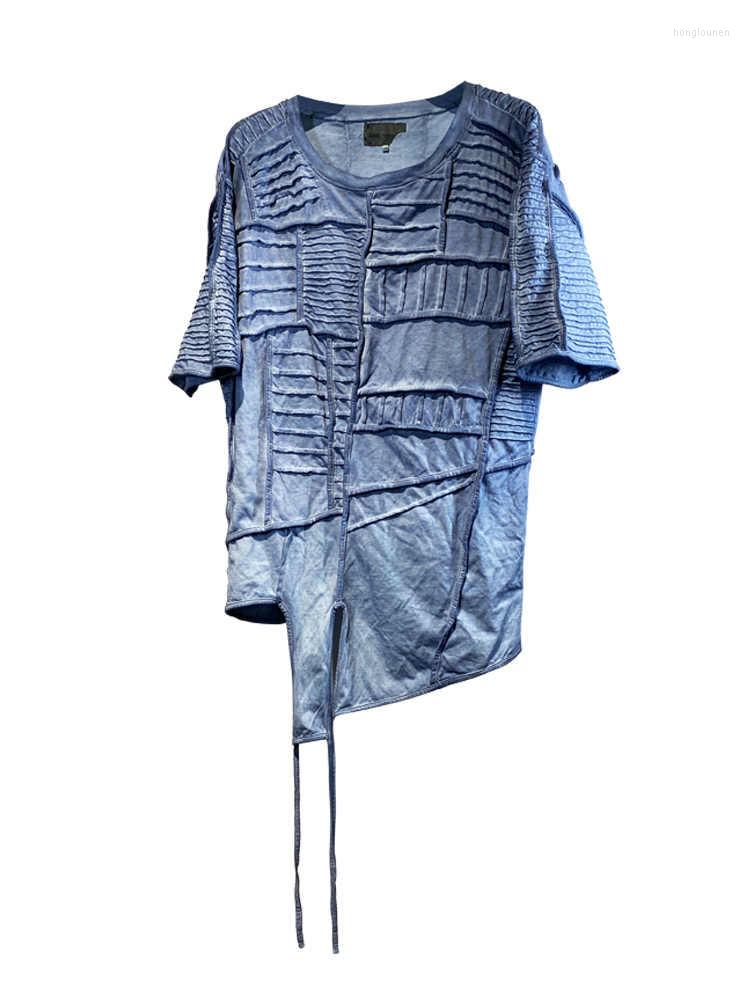 

Men' T Shirts We0179 Fashion Men' Tops & Tees 2023 Runway Luxury European Design Print Party Style T-Shirts Clothing, Beige