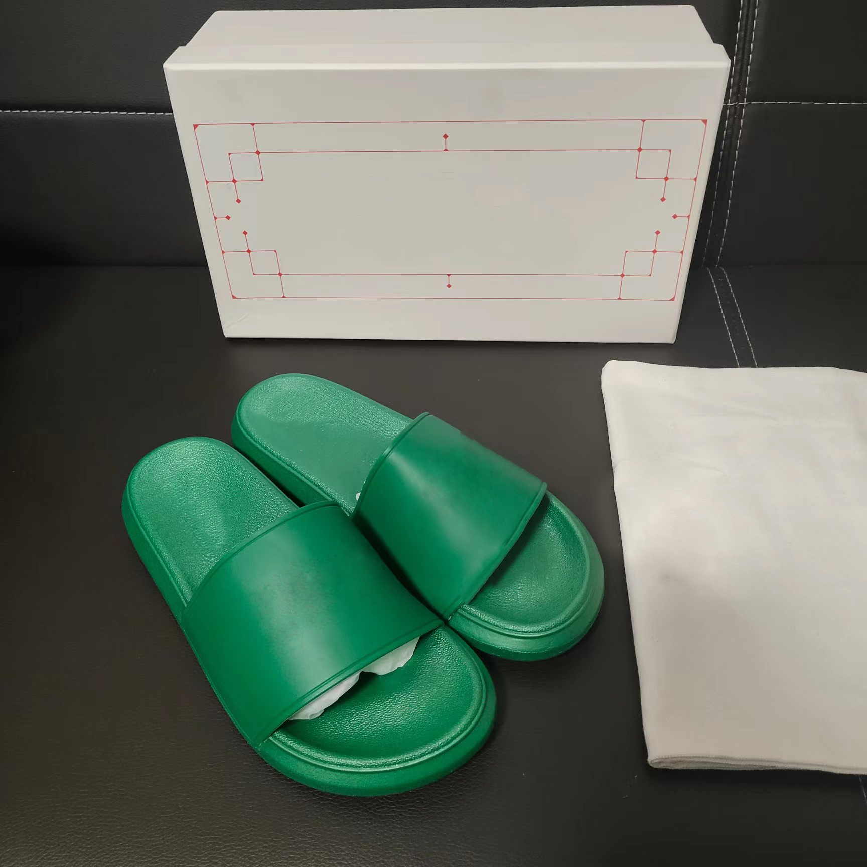 

summer sandals Multi color slipper Classic patterns and colors shoal leisure indoor complete set of accessories Slides Designer, #1