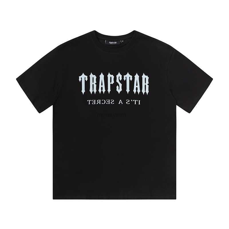 

Designer Fashion Clothing Tshirt Tees Trapstar Paris Limited Letter Printed Short Sleeve Tshirt Street Loose Cotton Casual Mens Top Summer Luxury Casual Cotton Str, Black