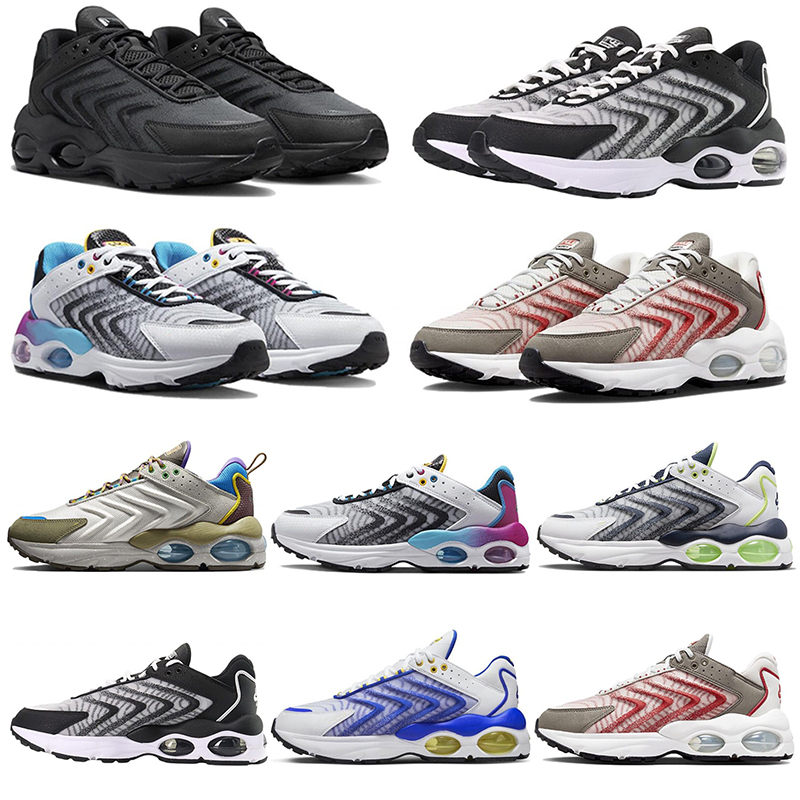 

2023 Running Shoes Mens Women TN Max TW Sneaker Midnight Navy Textile Black Emerald Persian Violet Flax Grey Green vachetta Racer Blue Red Clay Cap Cream Designer, A7 36-45