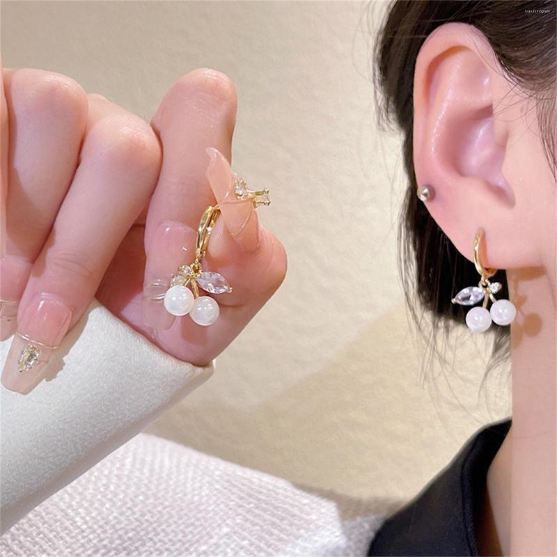

Hoop Earrings Women's Light Luxury Gift Alloy En Mi Dangle Set