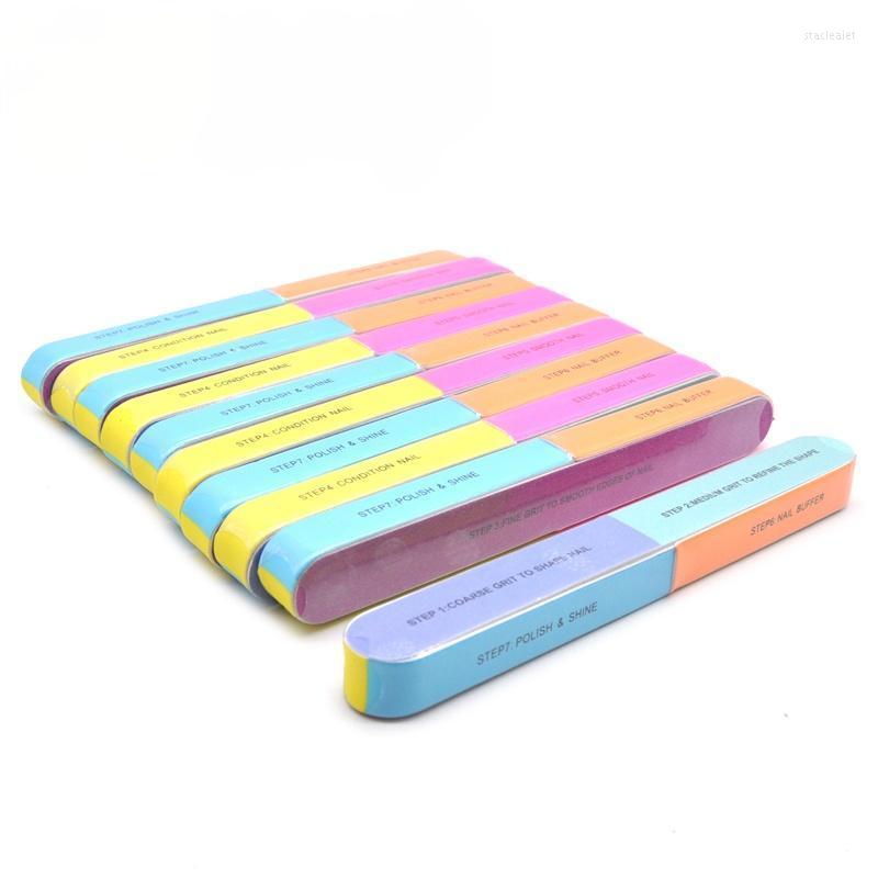 

Nail Files Sanding Sponge Buffers Manicure All UV Gel Buffer Block Polishing DIY Tool Portable Pedicure Stac22