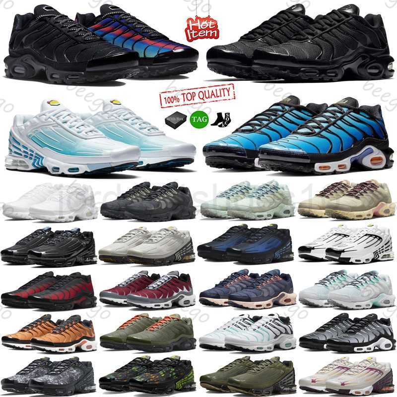 

With box Tn Plus Running Shoes Mens Unity White Black Royal Grey Club University Blue Hyper Reverse Sunset Men Womens TN 3 sneakers trainers sports sneaker 2.5, #19