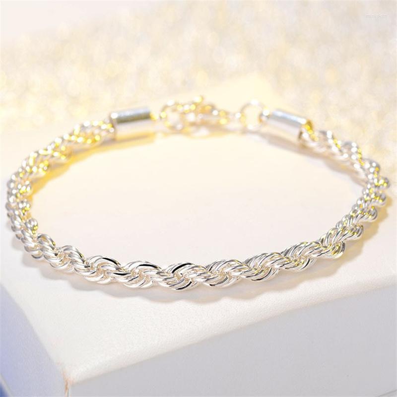 

Bangle Classic And Creative Cuban Titanium Steel Bracelet Niche Hiphop Trendy Twisted Rope Chain Men Women's Couple 2023