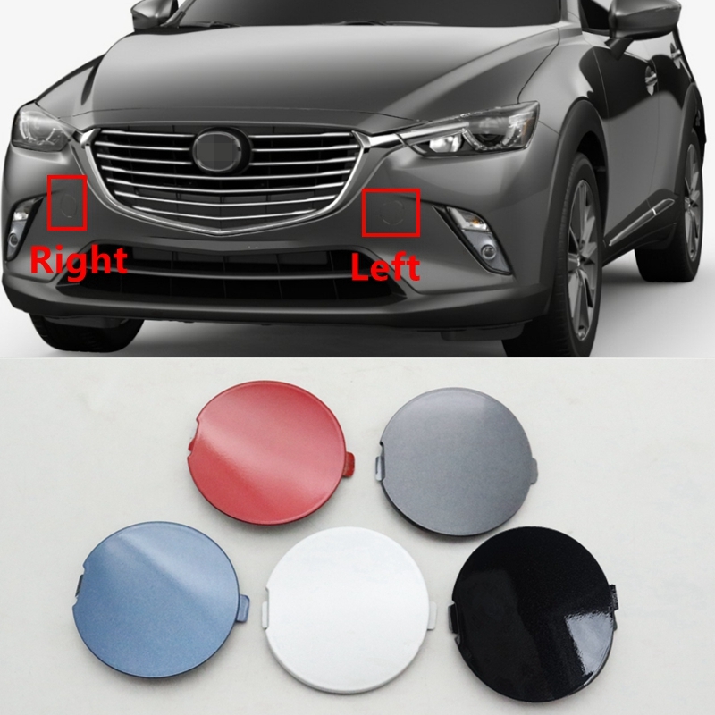 

Car Accessories Front Bumper Trailer Traction Cap Tow Hook Cover For Car Mazda CX-3 CX3 2014-2021