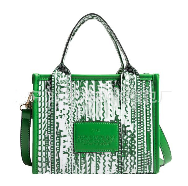 

Tote Bag Large Capacity Women's Summer Korean Style Trendy Shoulder Bag Personality Simple High Quality Crossbody Bags, Aspic